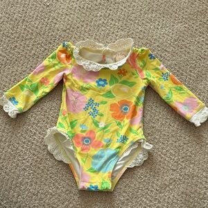 TBB Yellow swimsuit 12-18 months